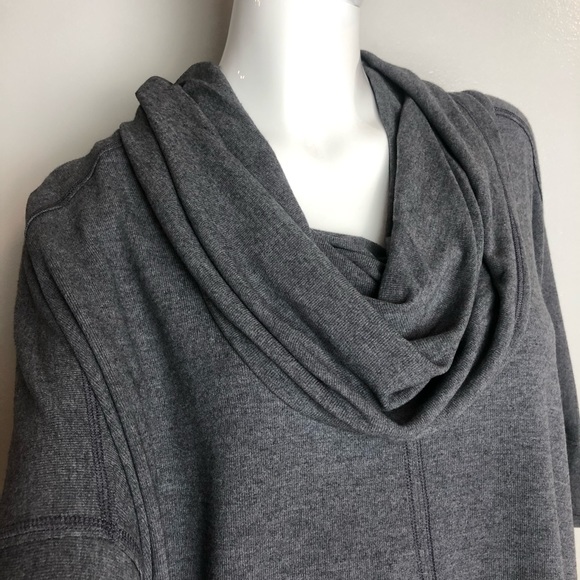 Kensie Performance Cowl Neck Poncho Oversized - Picture 7 of 14